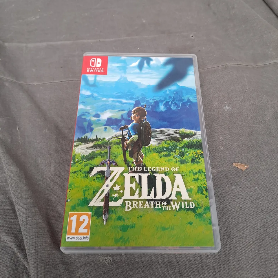NINTENDO SWITCH THE LEGEND OF ZELDA BREATH OF THE WIND GAME