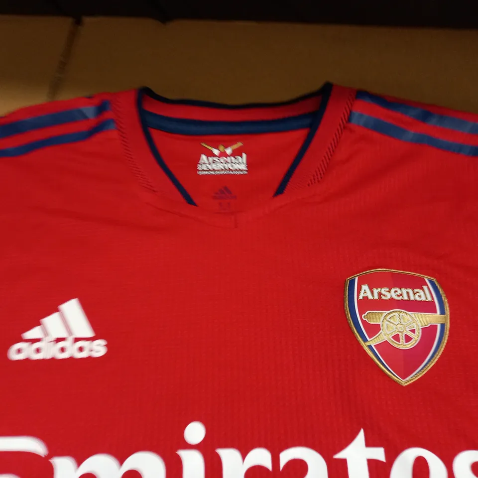 ARSENAL FOOTBALL JERSEY IN RED/WHITE - M