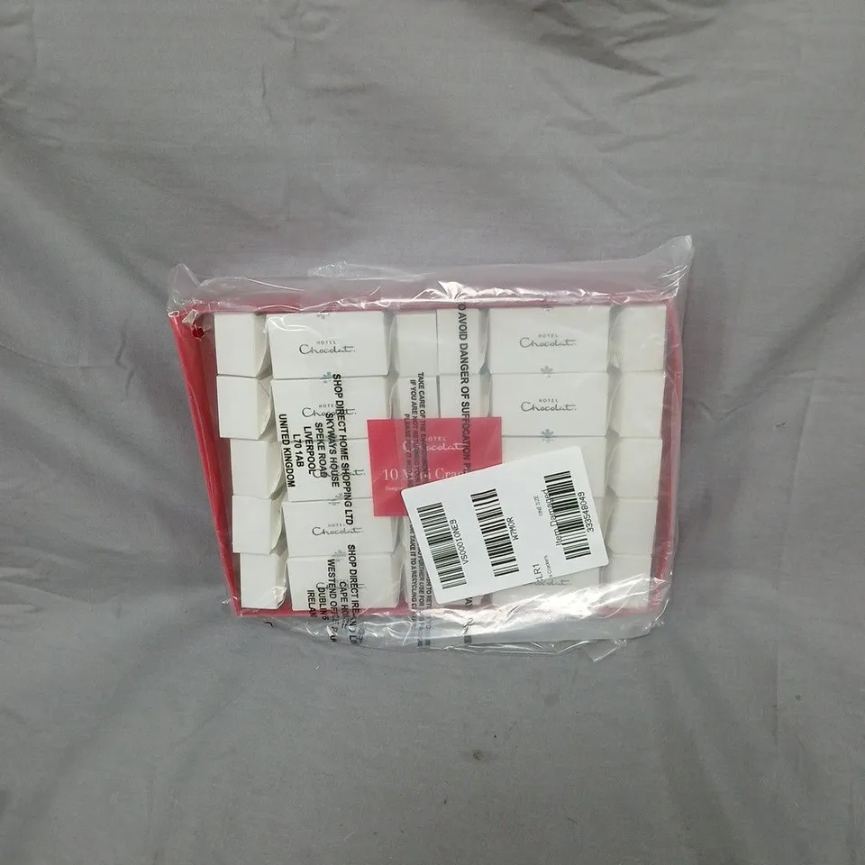 HOTEL CHOCOLAT 10 MINI CRACKERS