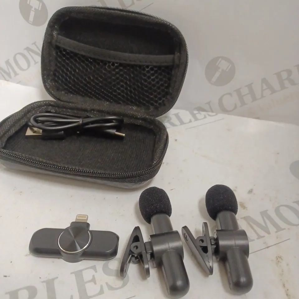 WIRELESS LAVALIER MICROPHONE FOR IPHONE