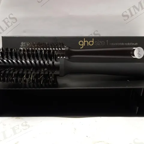GHD SIZE 1 NATURAL BRISTLE RADICAL BRUSH