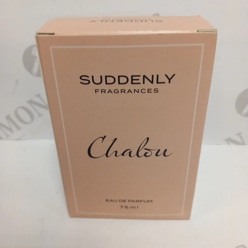 APPROXIMATELY 5 SUDDENLY FRAGRANCES CHALOU EAU DE PARFUM 75ML