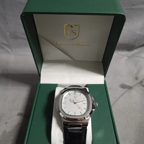BOXED FRANK SCHMIDT WRISTWATCH