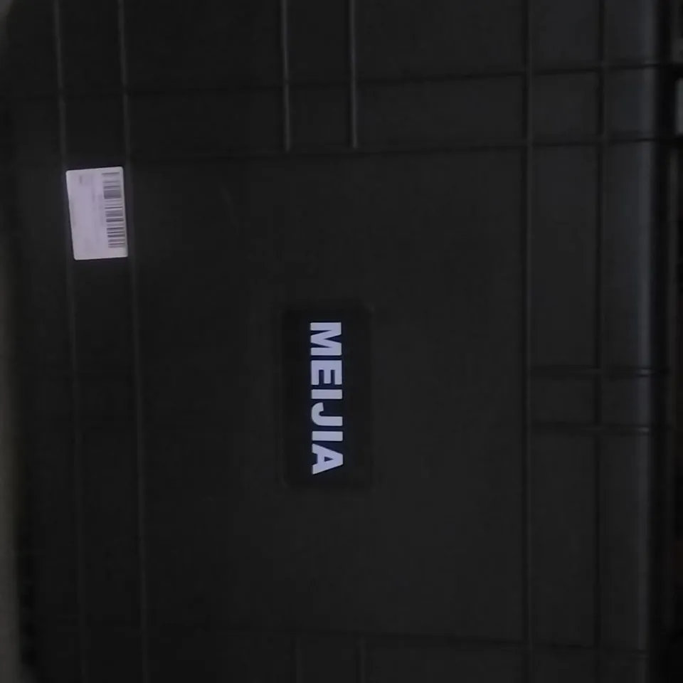 MIEJIA PORTABLE FOAM CASE IN BLACK- T X 19.41 X 9.76 INCHES 