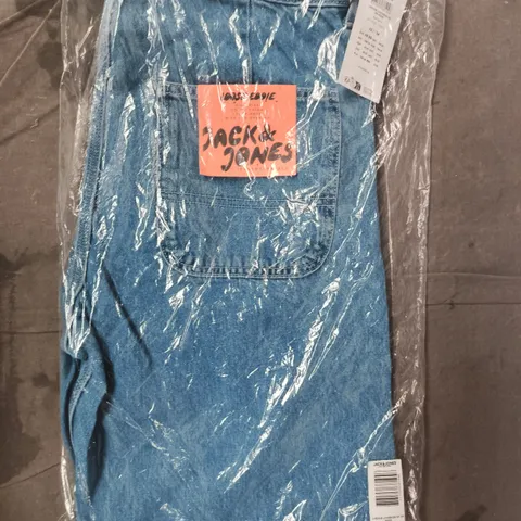 JACK & JONES HIGH RISE JEANS IN BLUE SIZE 32/34