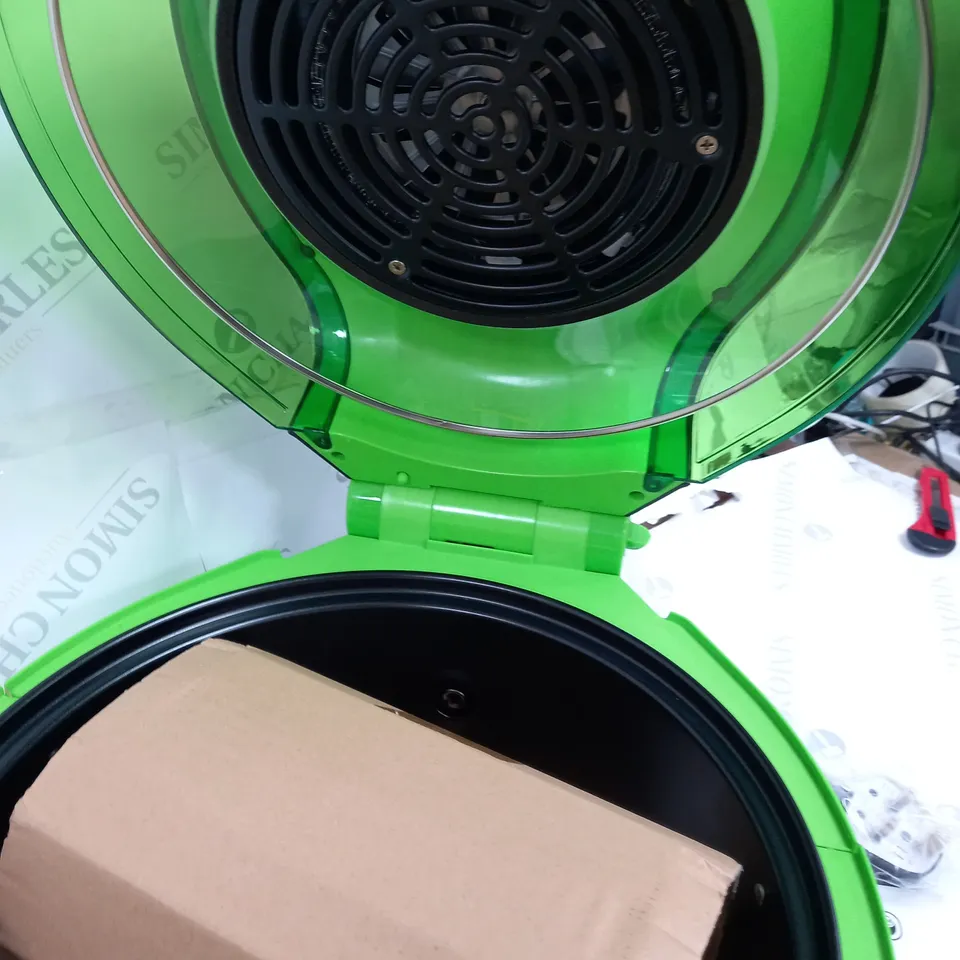 COOKSHOP TURBO WAVE 360 AIR FRYER IN GREEN/BLACK
