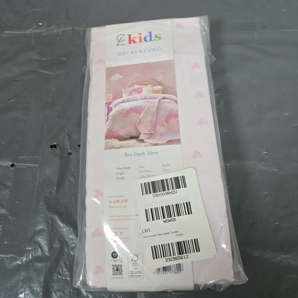 CATHERINE LANSFIELD KIDS COLLECTION DUVET COVER SET – PINK HEART PATTERN
