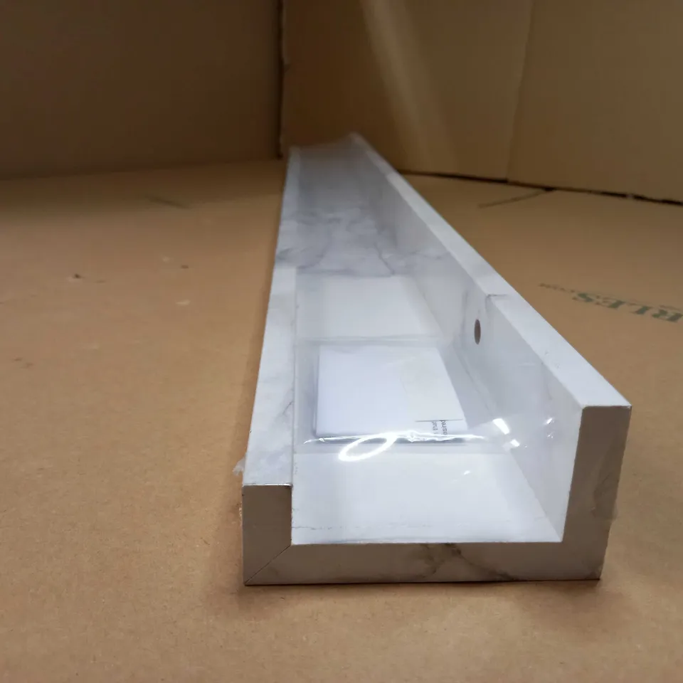 PACKAGED MARBLE EFFECT SHELF