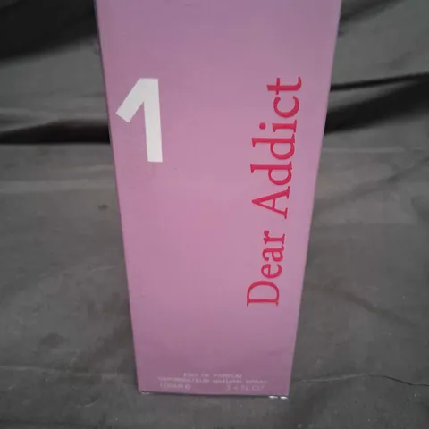 BOXED AND SEALED 1 DEAR ADDICT EAU DE PARFUM 100ML