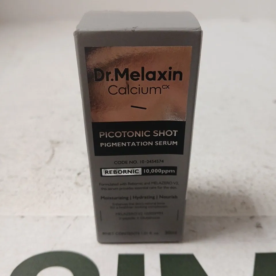 SEALED DR MELAXIN PICOTONIC SHOT PIGMENTATION SERUM 30ML
