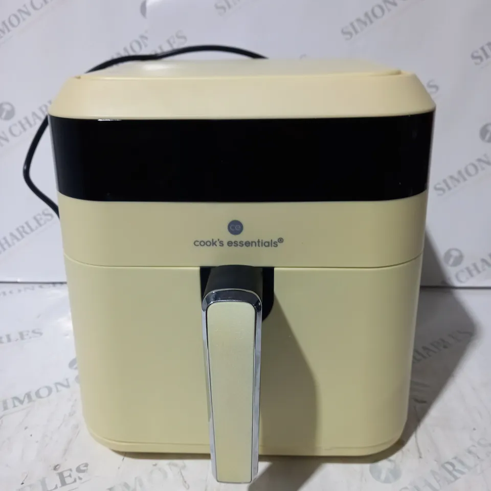 OUTLET COOK'S ESSENTIALS 5.8L AIR FRYER CREAM