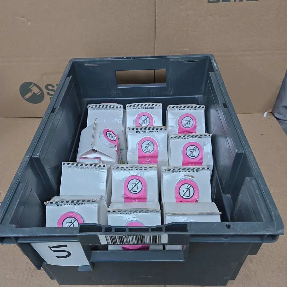 TOTE OF APPROXIMATELY 11 X SMOL WASHING UP LIQUID CARTONS 