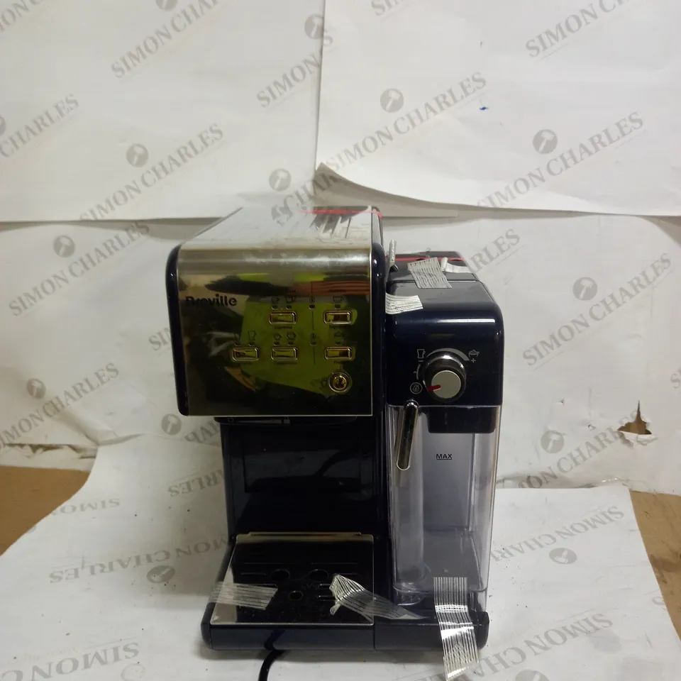 BREVILLE ONE-TOUCH COFFEEHOUSE COFFEE MACHINE - NAVY BLUE