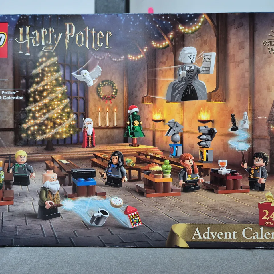 BOXED LEGO HARRY POTTER 2024 ADVENT CALENDAR TOY SET 76438 RRP £29.99