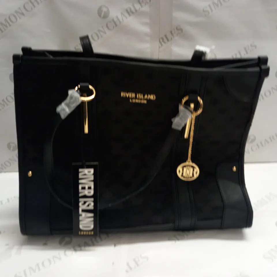 RIVER ISLAND BLACK BAG 