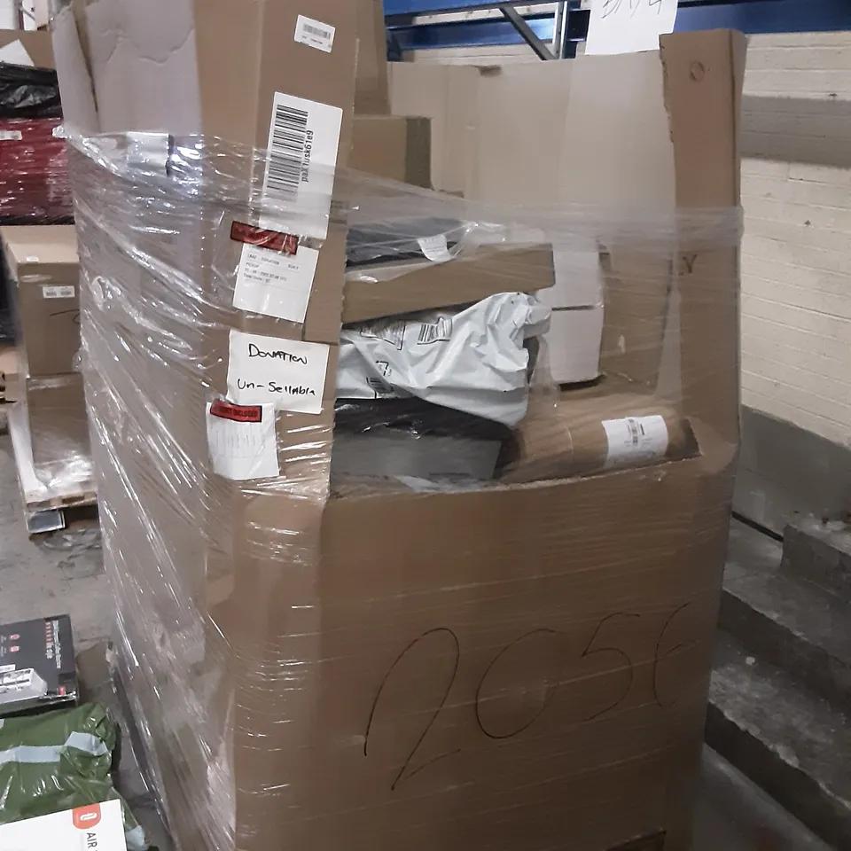 PALLET OF ASSORTED PRODUCTS INCLUDING STOREMIC TOILET SEAT, VOSPEED STAND MIXER, TROTRONIC AIR PURIFIER, SINCREATIVE ESPRESSO COFFEE MACHINE, VIPMOON LED CEILING LIGHT