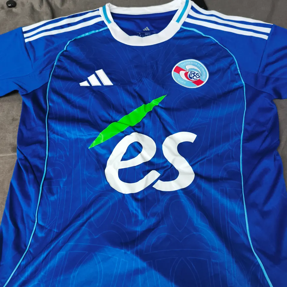  RC STRASBOURG ALSACE FOOTBALL SHIRT – BLUE (MEN'S)- SIZE S
