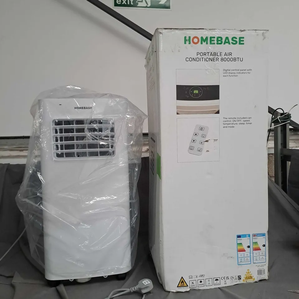 HOMEBASE PORTABLE AIR CONDITIONER 8000BTU
