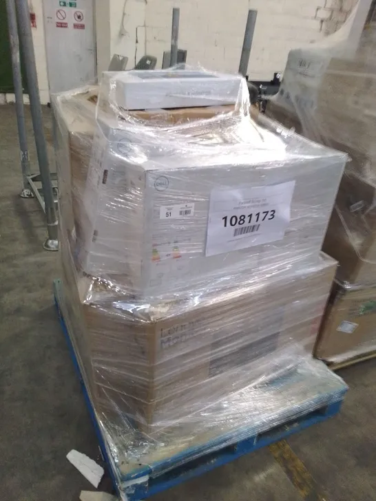 Lot 51: PALLET OF APPROXIMATELY 17 UNPROCESSED RAW RETURN MONITORS TO ...