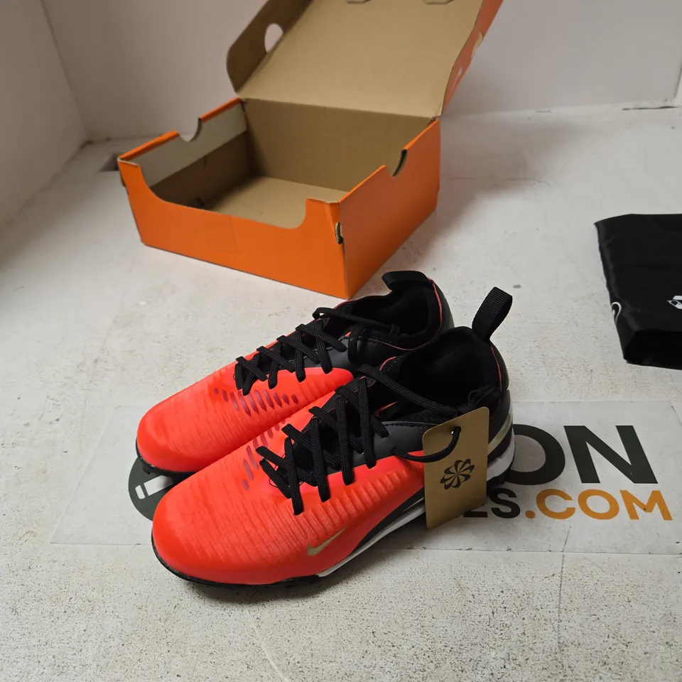NIKE JR PHANTOM 6 LOW ACADEMY TF FOOTBALL BOOTS – BRIGHT CRIMSON/BLACK, UK 1.5