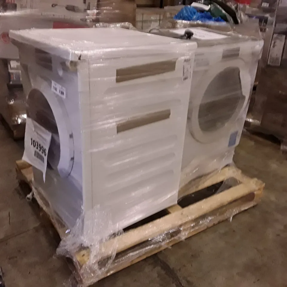 MIELE WSA003 WCS ACTIVE 7 KG WASHING MACHINE AND CANDY CBW 49D1E-80 9KG 1400 RPM INTEGRATED WASHING MACHINE - UNPROCESSED RAW RETURNS