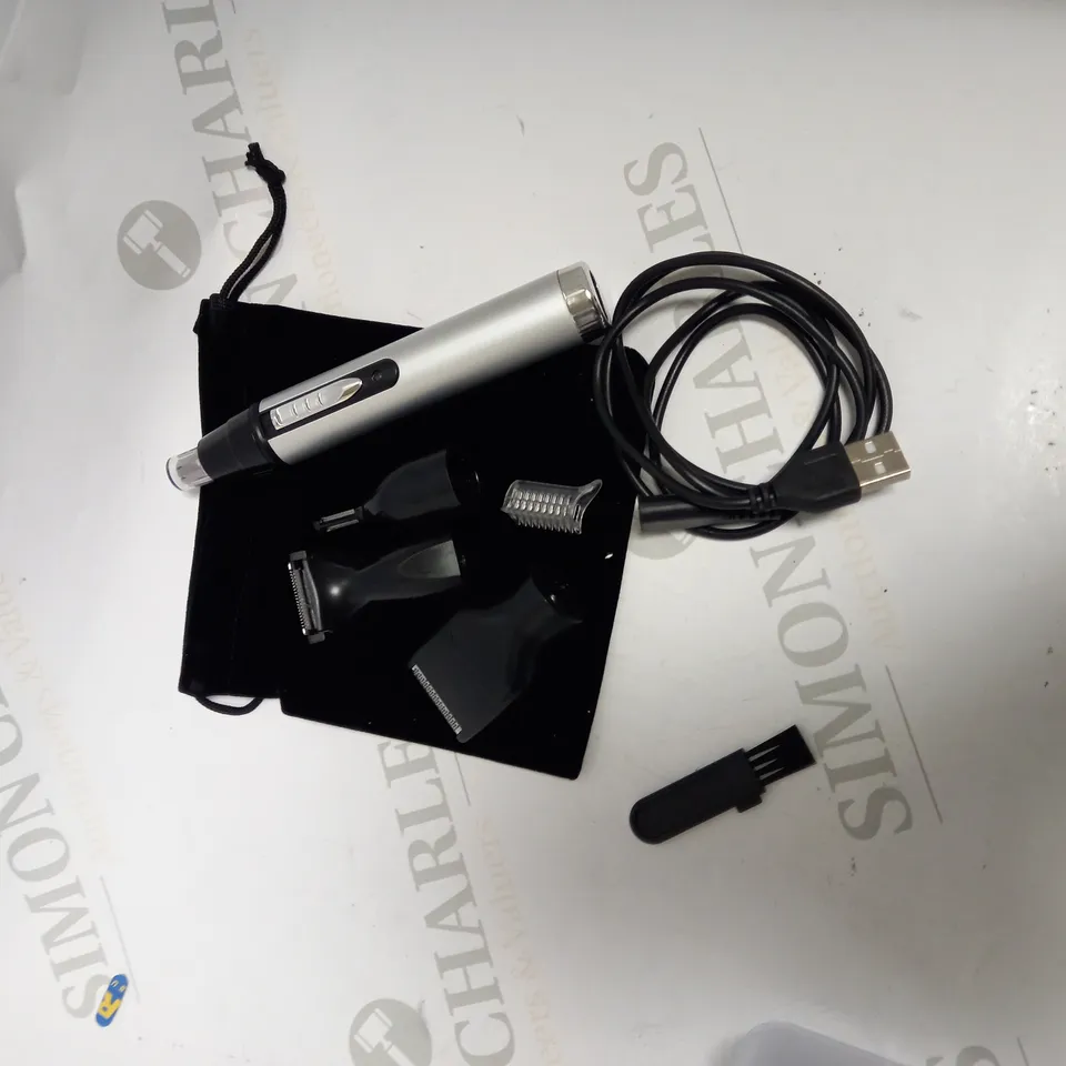 RECHARGEABLE SHAVER/HAIR CLIPPER/NOSE TRIMMER