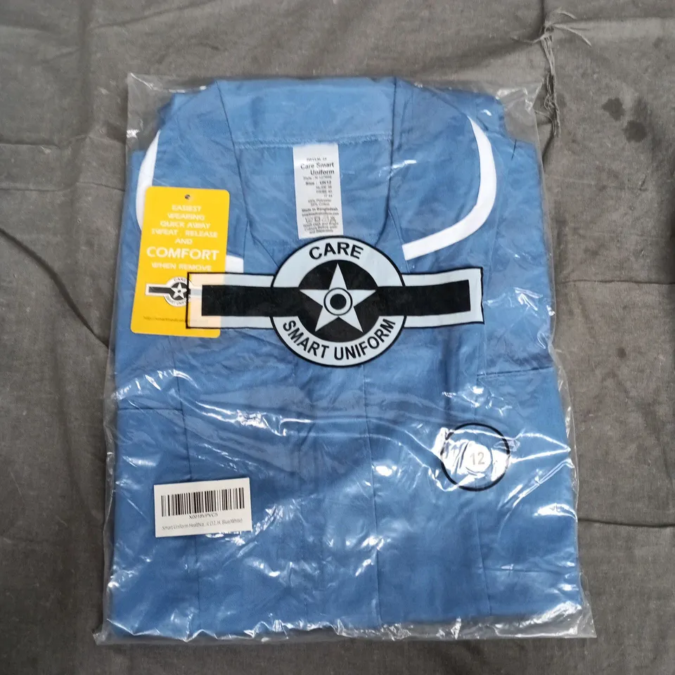 BAGGED CARE SMART UNIFORM IN BLUE - UK12