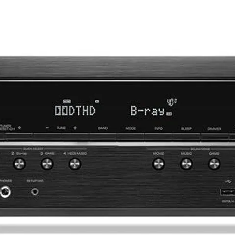 DENON AVRS660 BLACK 5.2 CHANNEL 8K AV / HOME CINEMA / SURROUND SOUND AMPLIFIER