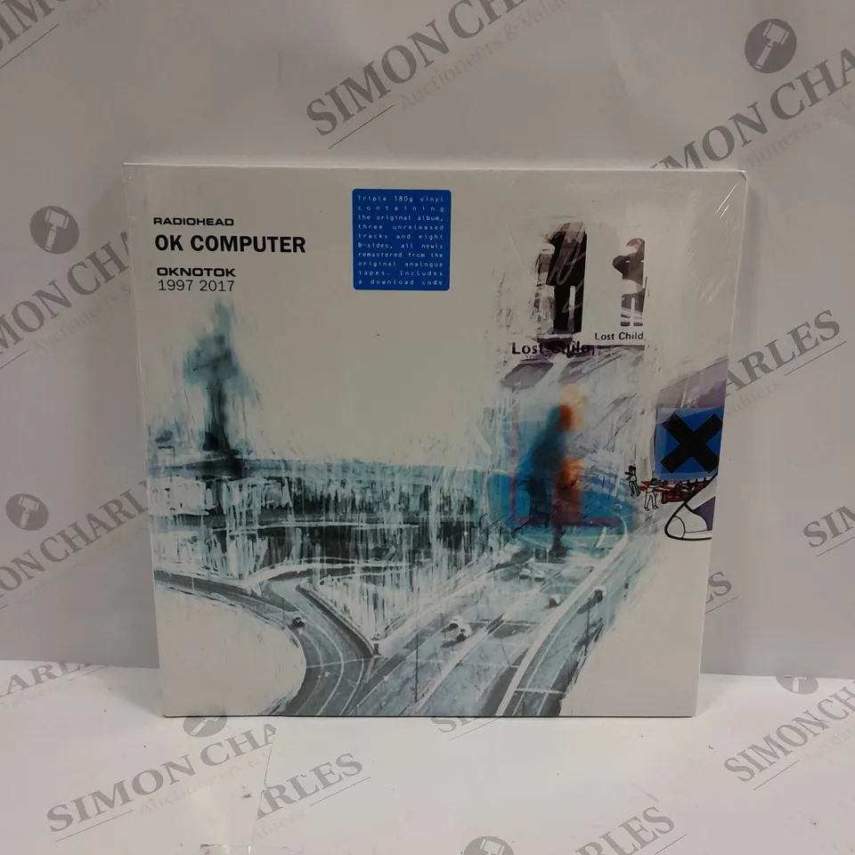 SEALED RADIOHEAD OK COMPUTER TRIPLE VINYL 