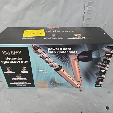 BOXED REVAMP PROFESSIONAL DYNAMIC PRO BLOW DRY DR-2850GD-GB