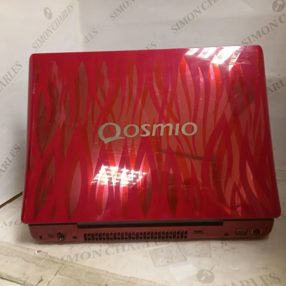 TOSHIBA QOSMIO X300-1S LAPTOP
