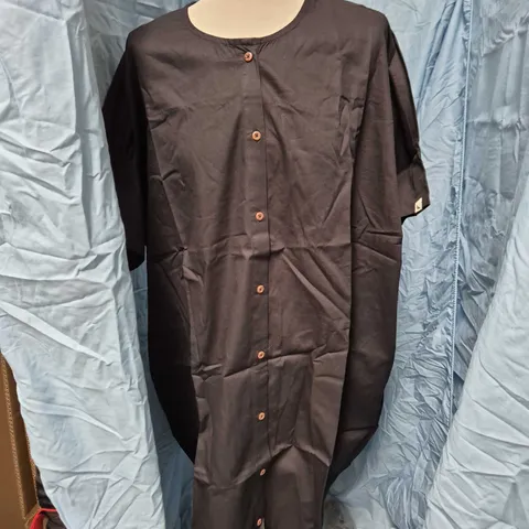TURTLEDOVE LONDON BLACK NINA TUNIC – SIZE 2 (ORGANIC COLLECTION)