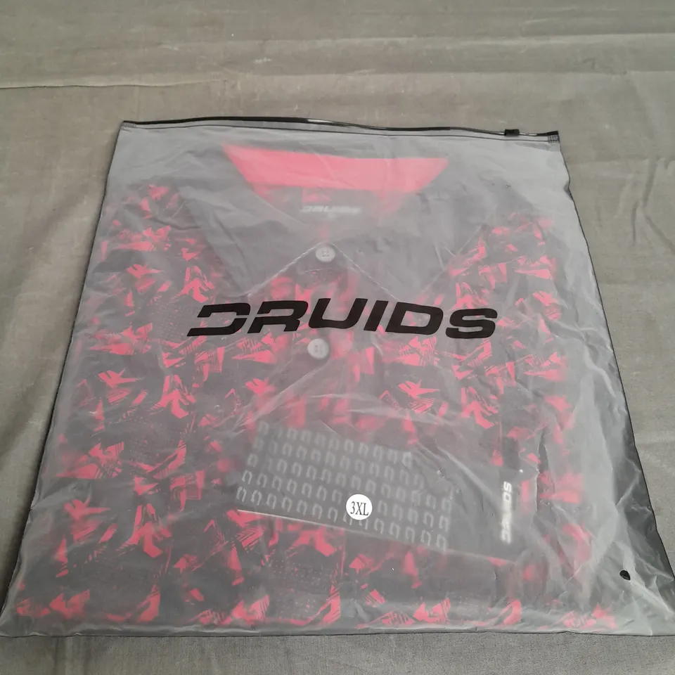 DRUIDS GRUNGE POLO SIZE 3XL