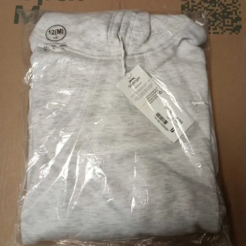 BAGGED SLAZENGER OTH HOODIE IN GREY - SIZE 12 (M)