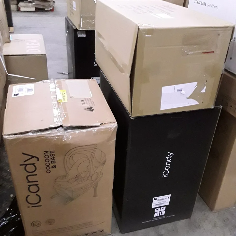 PEACH 7 TRAVEL SYSTEM COCO/BLACK (3 BOXES) RRP £1540