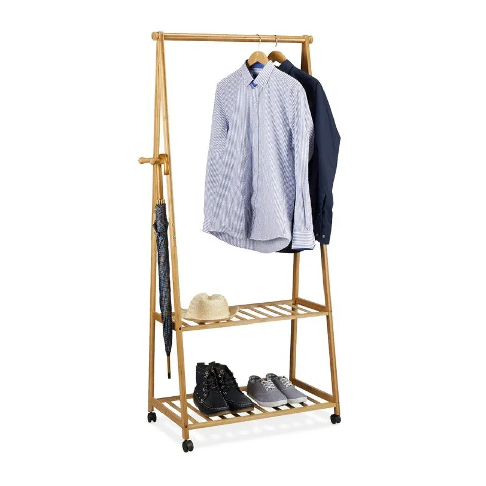 HINES BAMBOO COAT RACK