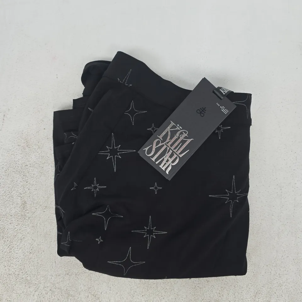 KILLSTAR ETHEREAL NIGHT SKIRT IN BLACK SIZE XL