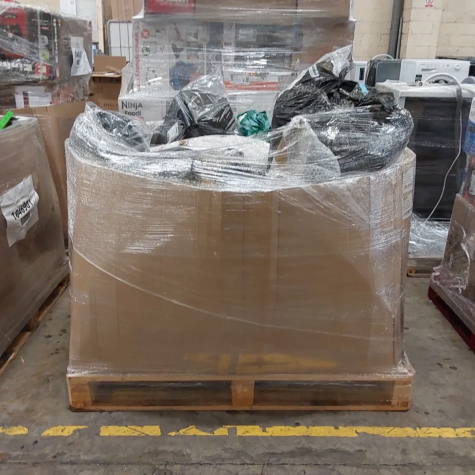 PALLET OF APPROXIMATELY 24 UNPROCESSED RAW RETURN HOUSEHOLD AND ELECTRICAL GOODS TO INCLUDE;