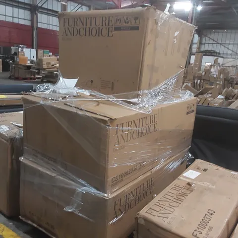 BOXED KANSAS CORNER SOFA, WHITE PREMIUM FAUX LEATHER (3 BOXES)