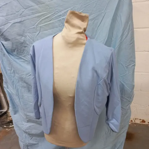 MINT LIMIT LIGHT BLUE CROPPED JACKET – SIZE L