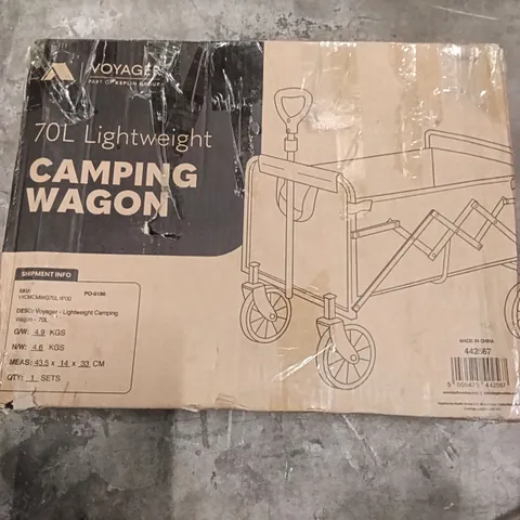 BOXED 70L CAMPING WAGON