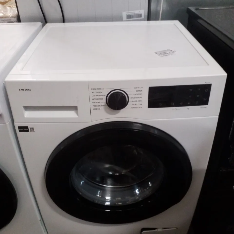 SAMSUNG SERIES 5 AI ENERGY WW90CGC04DAEEU 9KG LOAD, 1400 SPIN ECOBUBBLE WASHING MACHINE WITH SMARTTHINGS - WHITE