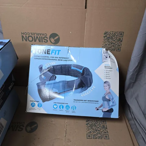 TONEFIT FITNESS BELT – WAIST TRAINER FOR FULL-BODY TRAINING - DAMAGED BOX 