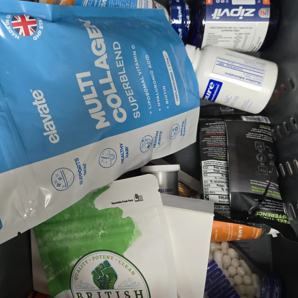 APPROXIMATELY 15 ASSORTED VITAMIN/HEALTH AID PRODUCTS TO INCLUDE HORNY GOAT WEED, OREGANO SUPPLEMENTS, MULTI VITAMINS ETC 