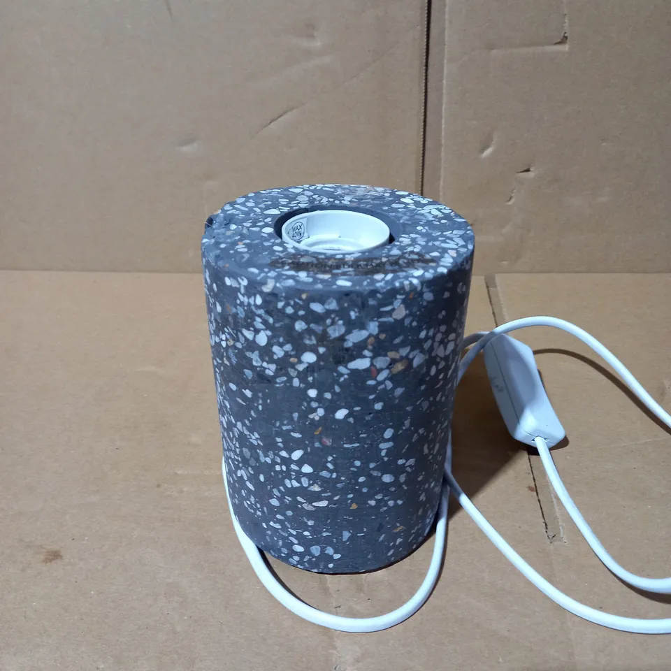 TERRAZZO CONCRETE BEDSIDE LIGHT