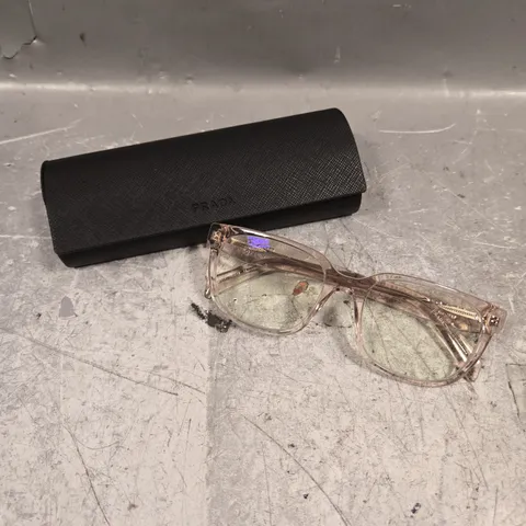 PRADA CLEAR FRAME PRESCRIPTION GLASSES