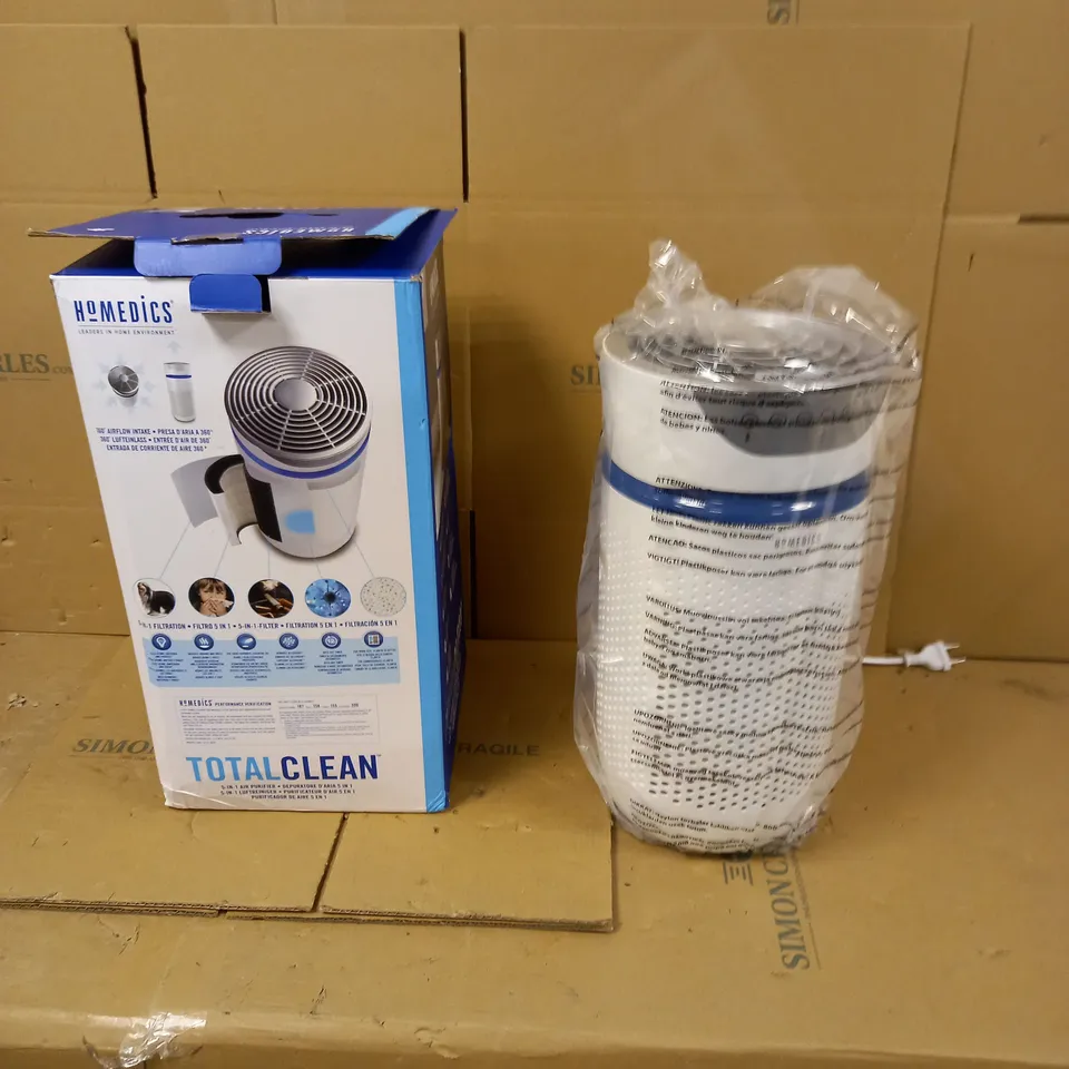 HOMEDICS TOTAL CLEAN AIR PURIFIER 
