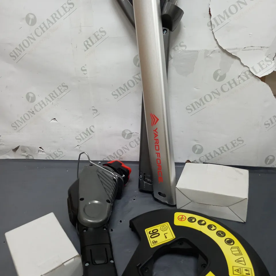 BOXED YARD FORCE IFLEX 12V MOWER & GRASS TRIMMER