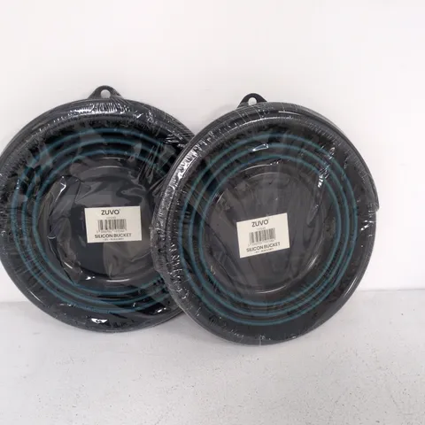 LOT OF 2 SEALED ZUVO SILICONE BUCKETS