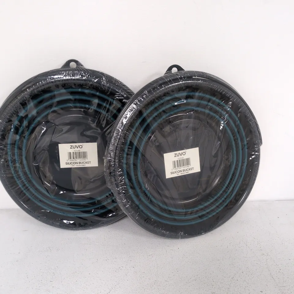 LOT OF 2 SEALED ZUVO SILICONE BUCKETS